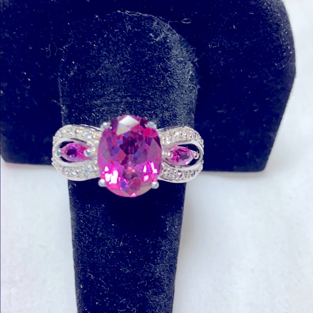 Oval Pink Topaz 3.85ctw. - Picture 6 of 13